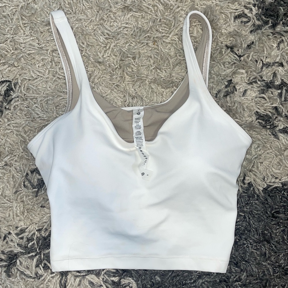 Used size 6 lululemon sports bra